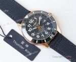 Swiss Replica Breitling Superocean II Black Dial Rose Gold Watch - New 2019
